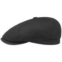 Cotton Twill Flat Cap by Stetson - 769,00 kr