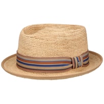 Crochet Raffia Pork Pie Str�hatt by Lierys - 1579,00 kr