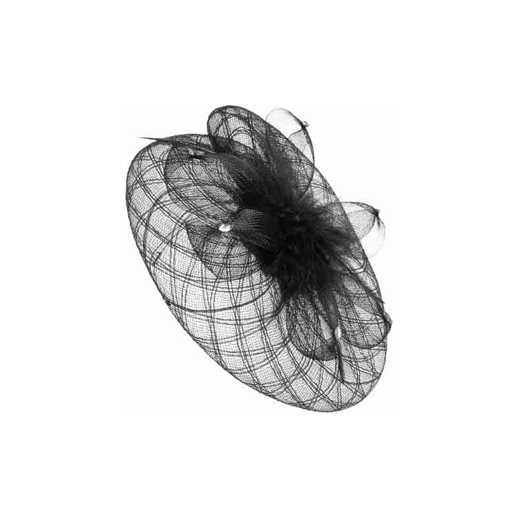 Crynol Fascinator med Fj�drar by McBURN - 549,00 kr