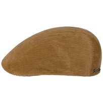 Curson Cord Driver Flat Cap by Stetson - 1109,00 kr