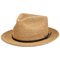 Daleport Crochet Fedora Raffiahatt by Stetson - 1649,00 kr