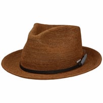 Daleport Crochet Fedora Raffiahatt by Stetson - 1669,00 kr