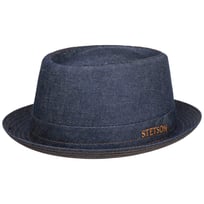 Danvick Denim Pork Pie Tyghatt by Stetson - 1099,00 kr