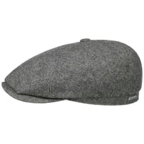 Dickvale Herringbone Flat Cap by Stetson - 989,00 kr