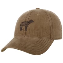 Embroidered Bear Keps i Manchestertyg by Stetson - 539,00 kr