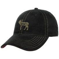 Embroidered Deer Keps i Manchestertyg by Stetson - 539,00 kr