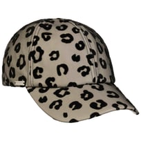 Faux Leather Leo Print Keps by Seeberger - 609,00 kr