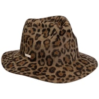 Fedora Ullhatt med Leopardm�nster by Seeberger - 1709,00 kr