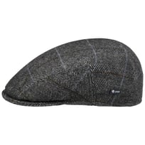 Flat Cap med Rutigt M�nster by Lipodo - 409,00 kr