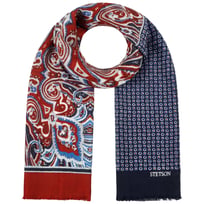 Four Colours Paisley Halsduk i Ull by Stetson - 769,00 kr