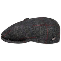 Galvin Windowpane Plaid Flat Cap by Bailey 1922 - 839,00 kr