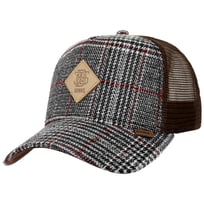 HFT Check Logo Patch Tweed Keps by Djinns - 359,00 kr