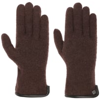 Handskar i Tovad Ull med L�derkant by Roeckl - 799,00 kr