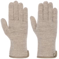 Handskar i Tovad Ull med L�derkant by Roeckl - 809,00 kr