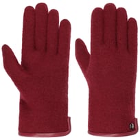 Handskar i Tovad Ull med L�derkant by Roeckl - 809,00 kr