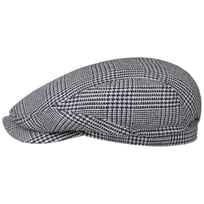 Hardwick Houndstooth Flat Cap by Stetson - 1429,00 kr