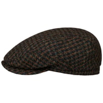 Harris Tweed Houndstooth Driver Cap by Stetson - 1979,00 kr