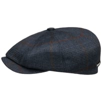 Hatteras Cashmere Check Flat Cap by Stetson - 3359,00 kr