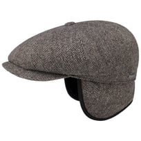 Hatteras Classic Ear Flaps Flat Cap by Stetson - 1429,00 kr