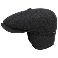 Hatteras Classic Ear Flaps Flat Cap by Stetson - 1439,00 kr