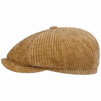 Hatteras Corduroy Jersey Flat Cap by Stetson - 1119,00 kr