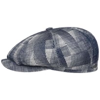 Hatteras Cotton Jacquard Flat Cap by Stetson - 1099,00 kr