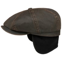 Hatteras Datto Flat Cap med �ronklaffar by Stetson - 1209,00 kr