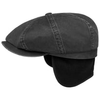 Hatteras Datto Flat Cap med �ronklaffar by Stetson - 1219,00 kr