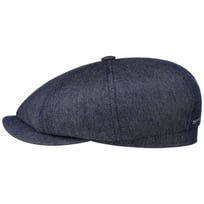 Hatteras Denim Cashmere Flat Cap by Stetson - 3319,00 kr