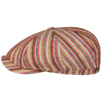 Hatteras Docado Stripe Flat Cap by Stetson - 1099,00 kr