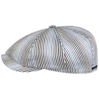 Hatteras Fresh Stripes Flat Cap by Stetson - 1149,00 kr