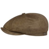 Hatteras Goat Leather Flat Cap by Stetson - 1979,00 kr