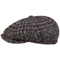 Hatteras Hoback Virgin Wool Flat Cap by Stetson - 1539,00 kr