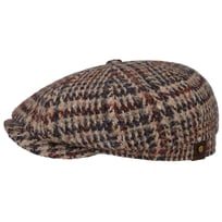Hatteras Hoback Virgin Wool Flat Cap by Stetson - 1569,00 kr