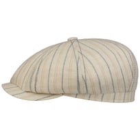 Hatteras Ledford Linne Flat Cap by Stetson - 1673,00 kr