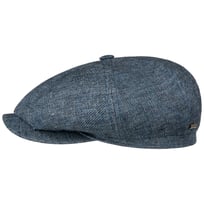 Hatteras Linen Twill Flat Cap by Stetson - 1099,00 kr