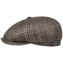 Hatteras Murnley Check Flat Cap by Stetson - 1979,00 kr