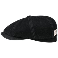 Hatteras Robust Denim Flat Cap by Stetson - 879,00 kr