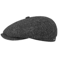 Hatteras Shetland Wool Flat Cap by Stetson - 1373,00 kr