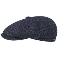 Hatteras Shetland Wool Flat Cap by Stetson - 1373,00 kr