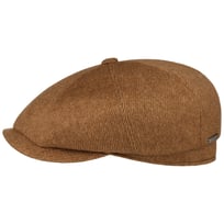 Hatteras Soft Herringbone Flat Cap by Stetson - 2979,00 kr