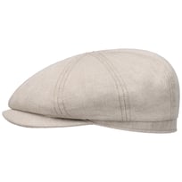 Hatteras Sustainable Linne Flat Cap by Stetson - 689,00 kr