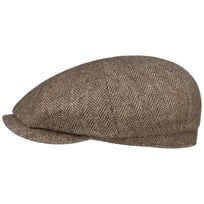 Hatteras Undyed Wool Flat Cap by Stetson - 919,00 kr