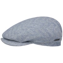 Herringbone Cotton Mix Flat Cap by Stetson - 999,00 kr