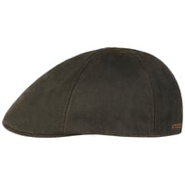 Herringbone Duck Flat Cap by Stetson - 539,00 kr