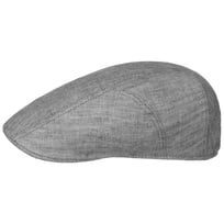 Herringbone Linne Flat Cap by Stetson - 879,00 kr