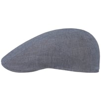 Herringbone Linne Flat Cap by Stetson - 879,00 kr