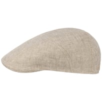 Herringbone Linne Flat Cap by Stetson - 889,00 kr
