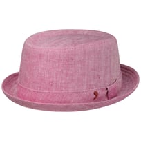 Herringbone Pork Pie Bomullshatt by Alfonso D�Este - 1339,00 kr