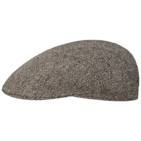 Herringbone UV Silk Driver Flat Cap by Stetson - 1299,00 kr